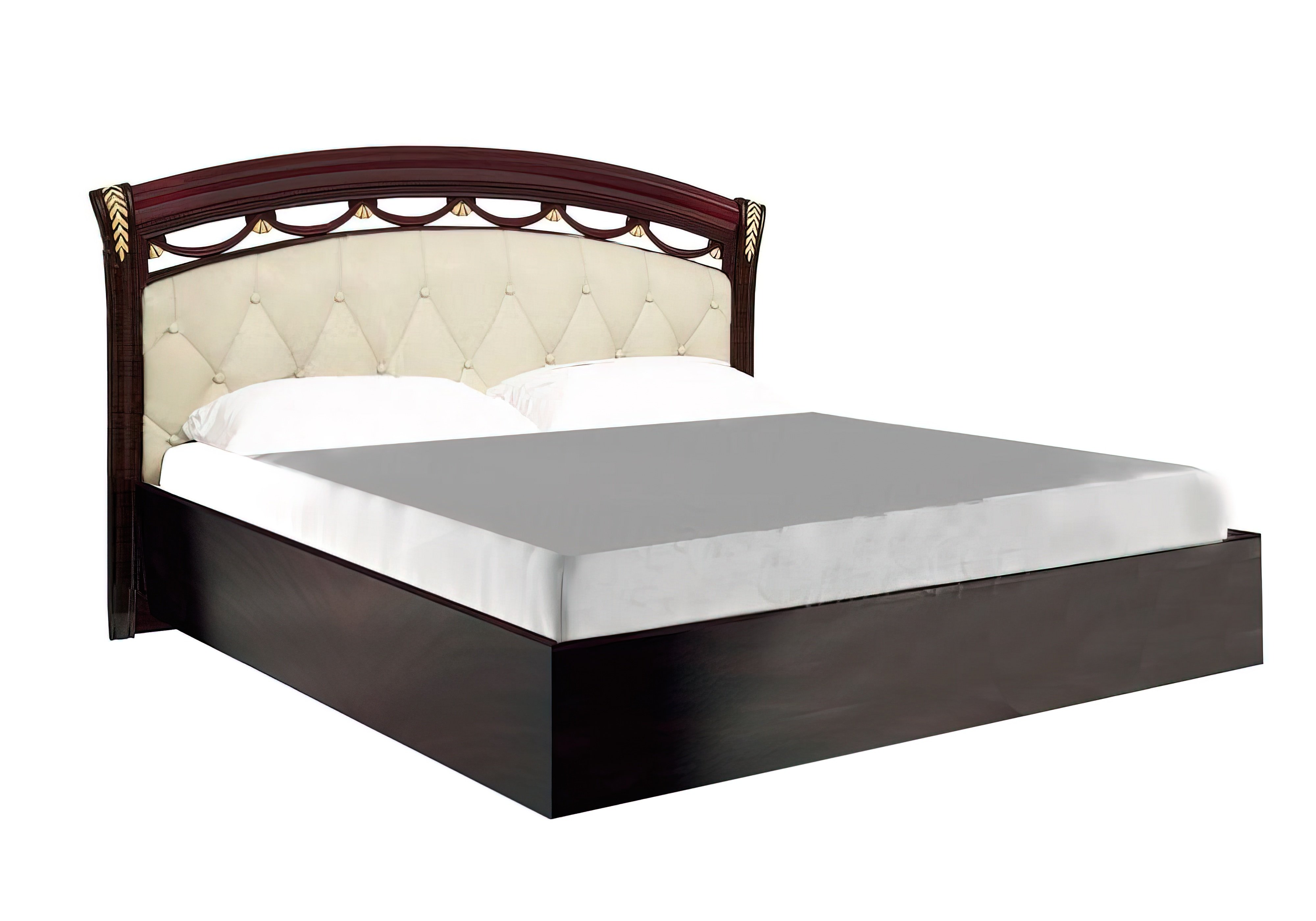  Купить Кровати Кровать с подъемным механизмом "Роселла с мягким изголовьем" MiroMark