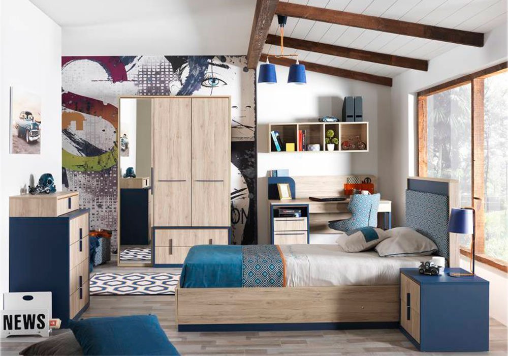  Недорого Дитячі ліжка Дитяче ліжко "Loft" 100 см Kupa