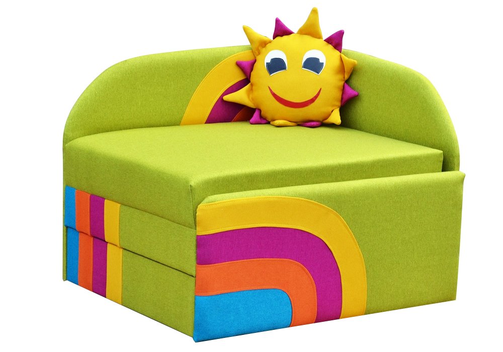  Недорого Детские диваны Детский диван "Солнышко" Вика