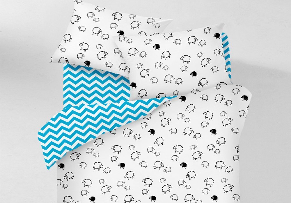  Купити Постільна білизна  Комплект постільної білизни полуторний "Овечка" Cosas 