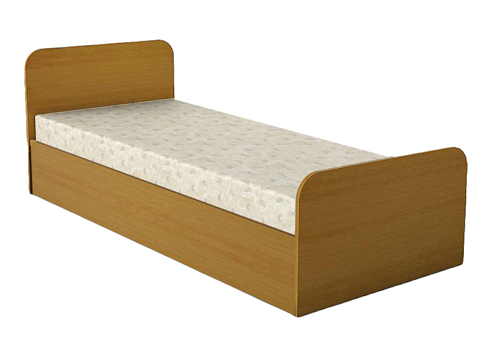 ліжко односпальне АКМ КР-110 80x190 Тиса Меблі, Ширина 85см, Глибина 195см