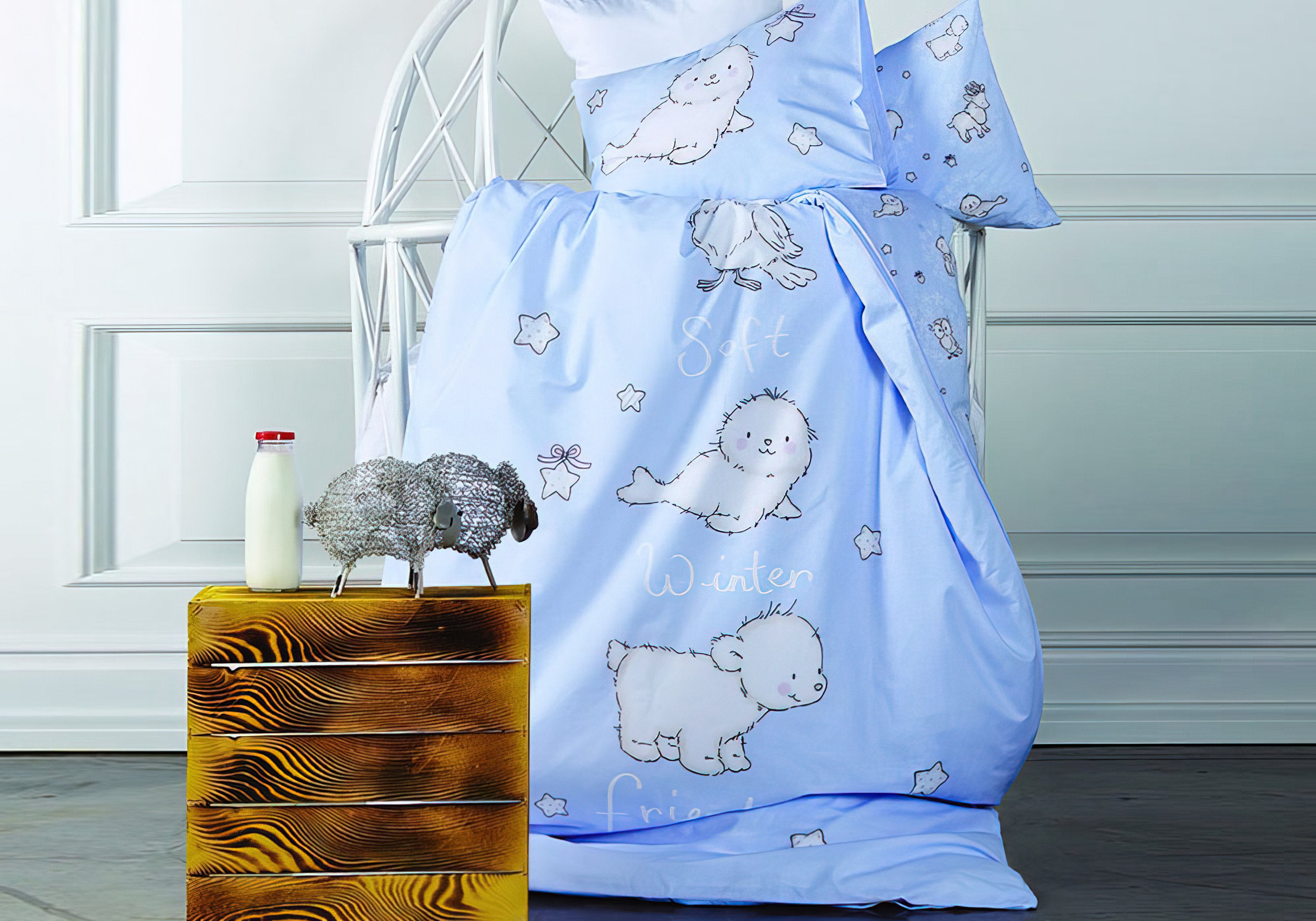 Комплект детского постельного белья Pretty Karaca Home, Количество спальных мест Полуторный