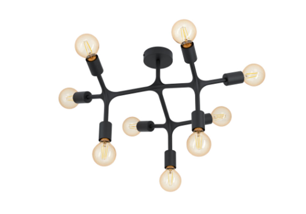 Люстра BOCADELLA-1 98318 EGLO, Тип Потолочная, Вид Молекула, Источник света Лампа накаливания