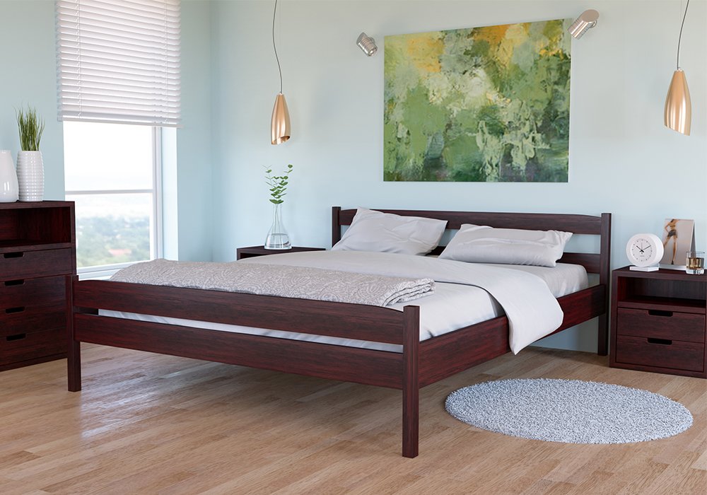  Купити Дерев'яні ліжка Ліжко "Ханна" 80x190 MiroMark