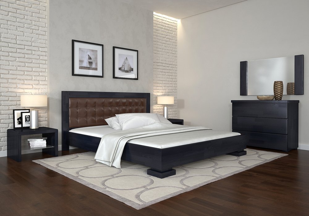  Недорого Дерев'яні ліжка Ліжко "Монако 120х200" сосна Арбор Древ