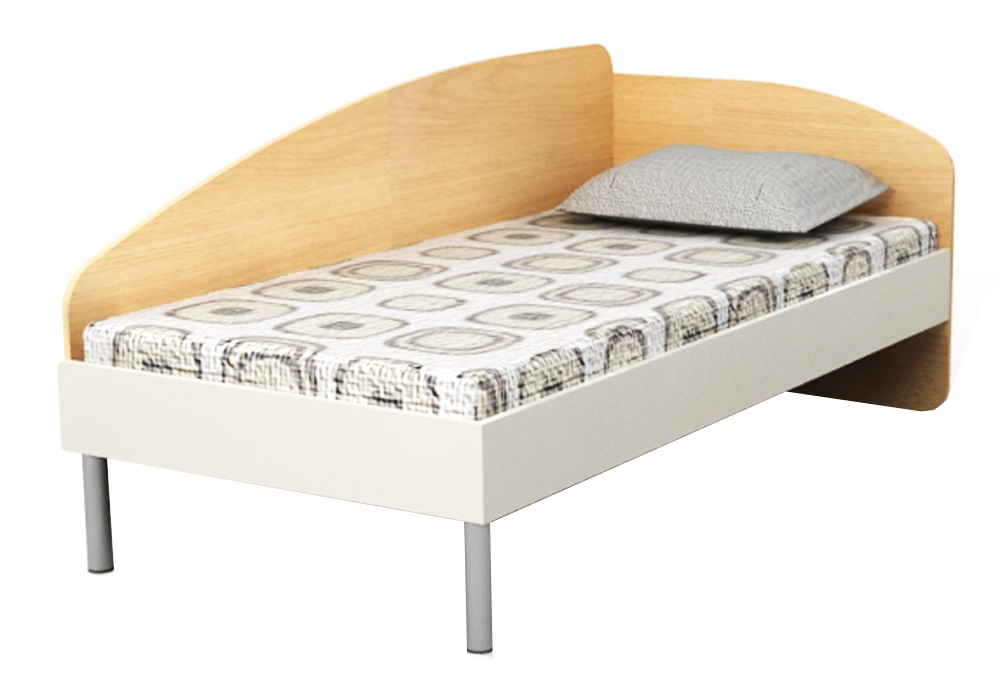 Детская кровать с бортиком Mega M-11-6 Дорис, Ширина 88см, Глубина 184см