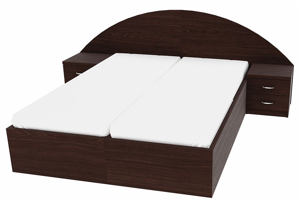  Купити Ліжка Ліжко двоспальне "Новік" МАКСІ-Меблі
