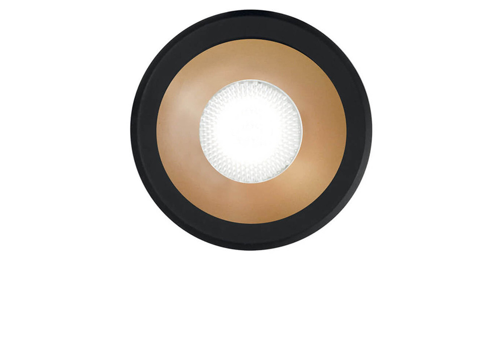Світильник VIRUS BK GD 244853 Ideal Lux , Кількість джерел світла 1Шт.