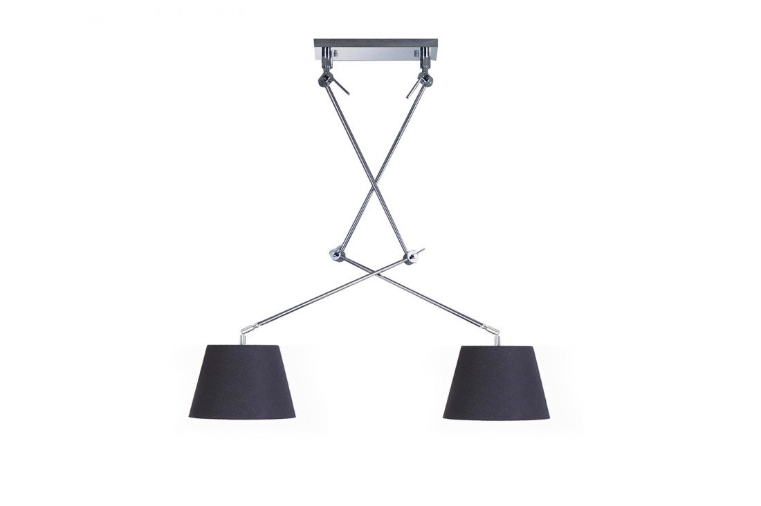 Купити Світильники Світильник "ADAM 2 S BLACK PENDANT MD2299-2S-BK" Azzardo
