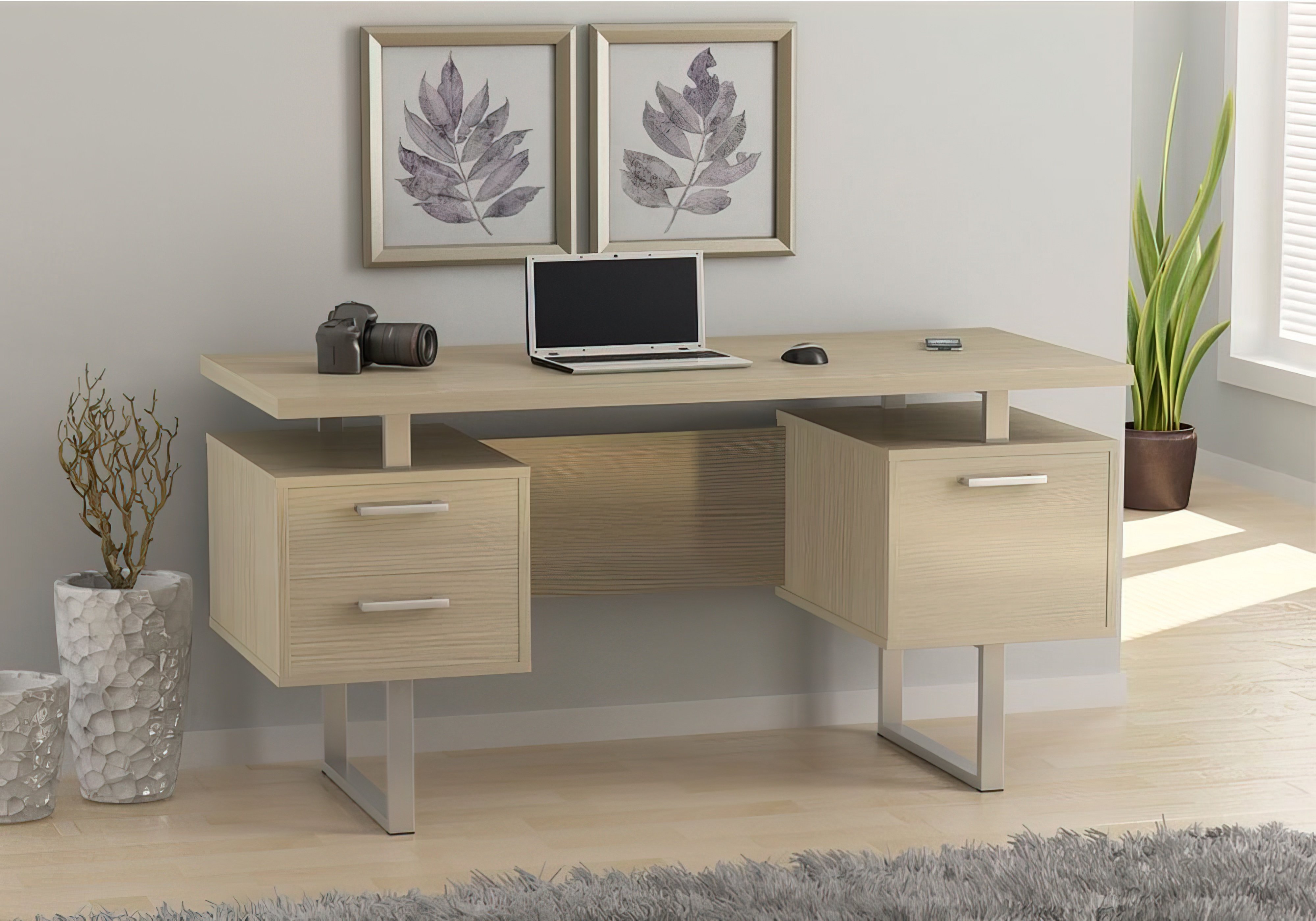  Купить Столы Офисный стол "L-81 Нью" Loft Design