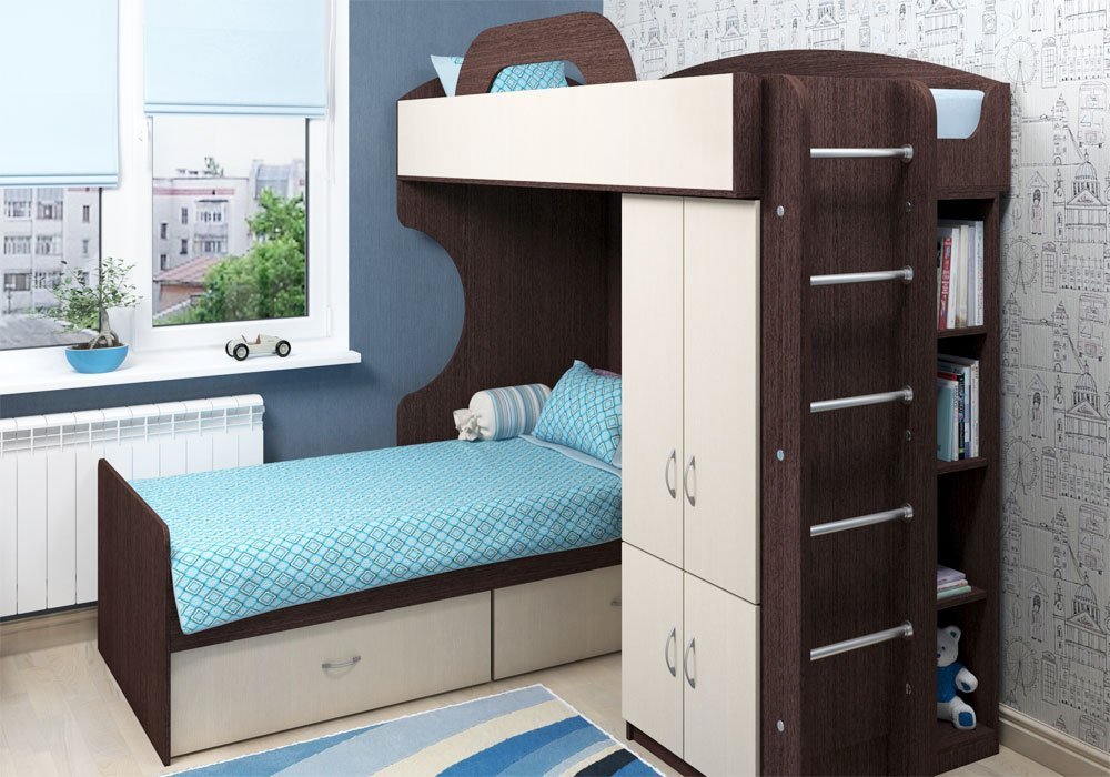  Купити Дитячі ліжка Дитяче ліжко "Квест-C" Аззаро