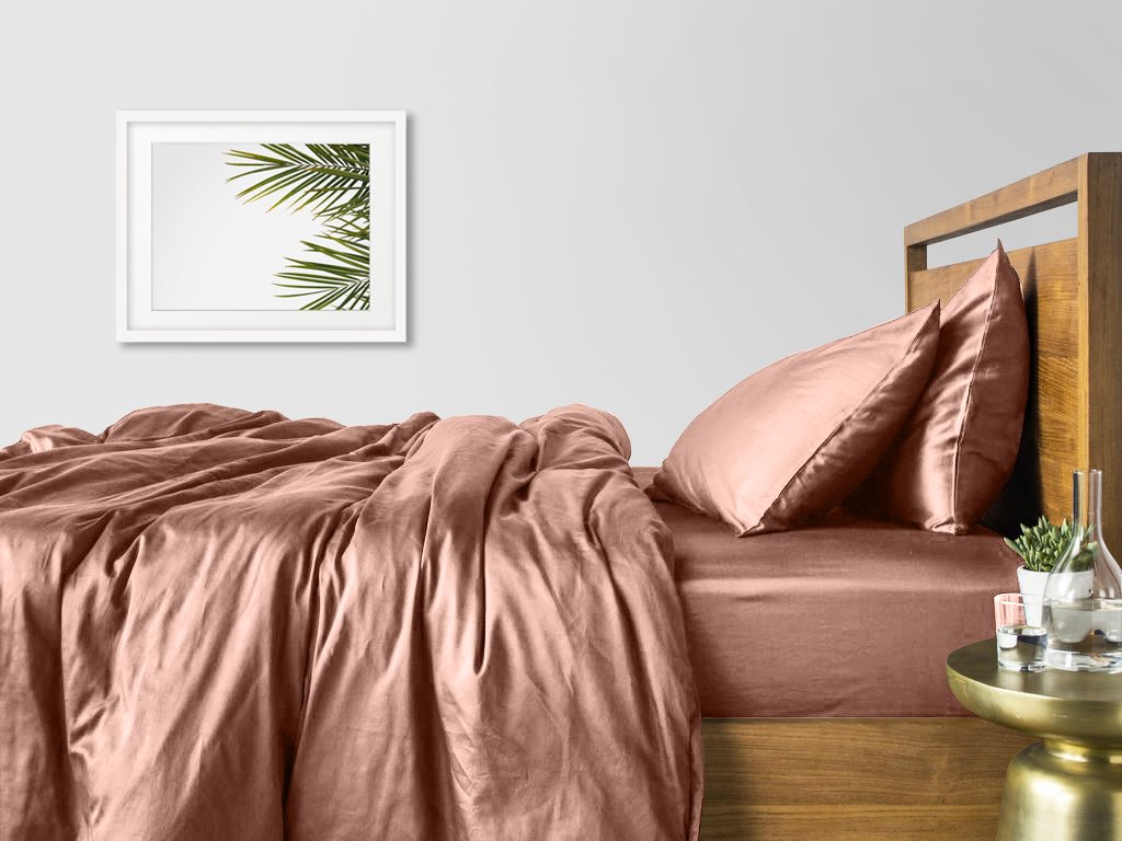  Купити Постільна білизна  Комплект постільної білизни полуторний "Сатин Бежевий" Cosas 