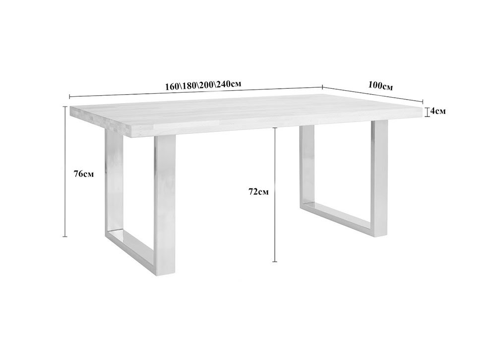  Купить Кухонные столы Обеденный стол "U-1 160" Mobler