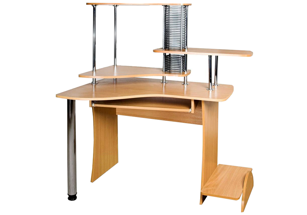Кутовий компютерний стіл Х-тра Тиса Меблі, Ширина 115см, Глибина 80см
