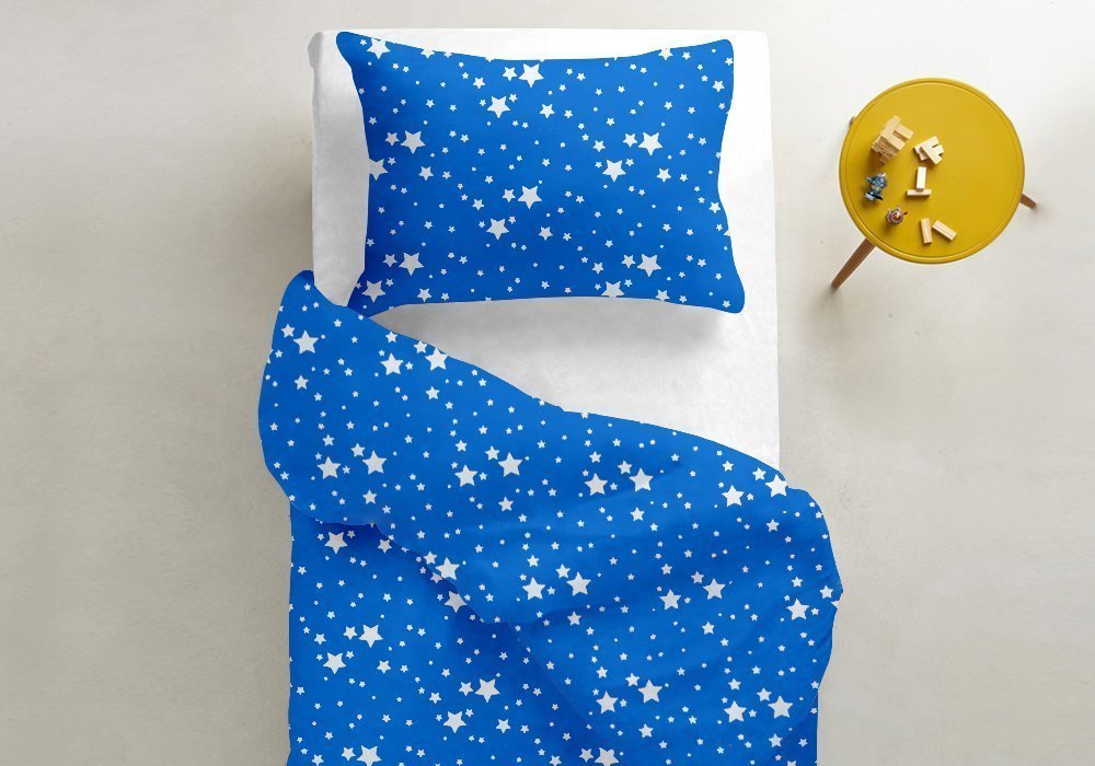  Купити Дитяче постільна білизна  Комплект дитячої постільної білизни "Stars Blue Zig" Cosas 