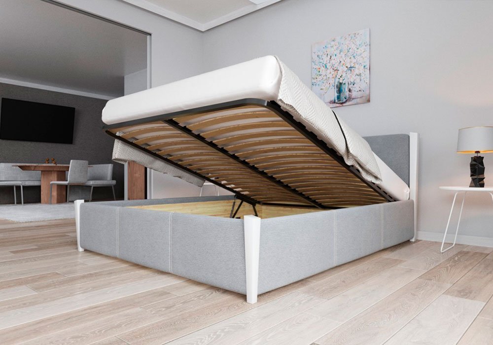  Недорого Ліжка Ліжко з підйомним механізмом "Сеул" 140х190 Червоногвардійський ДОК