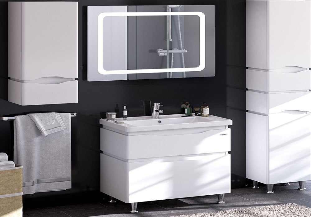  Купити Меблі для ванної кімнати Дзеркало для ванної "LAVA Hella 70" Санверк