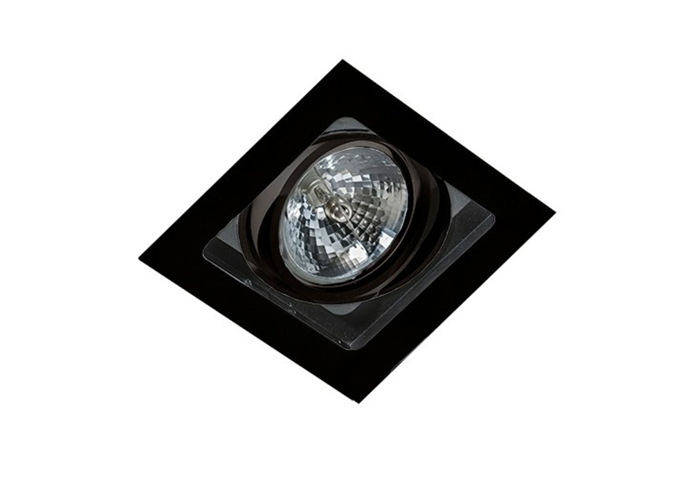 Светильник Sisto 1 (black/black) AZ2810 AZzardo, Форма Квадратный, Цвет Черный