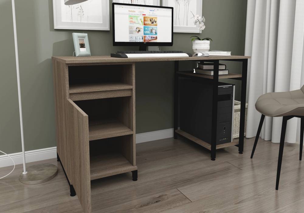  Недорого Комп'ютерні столи Комп'ютерний стіл "СКЛ-4" 130x60 Югос