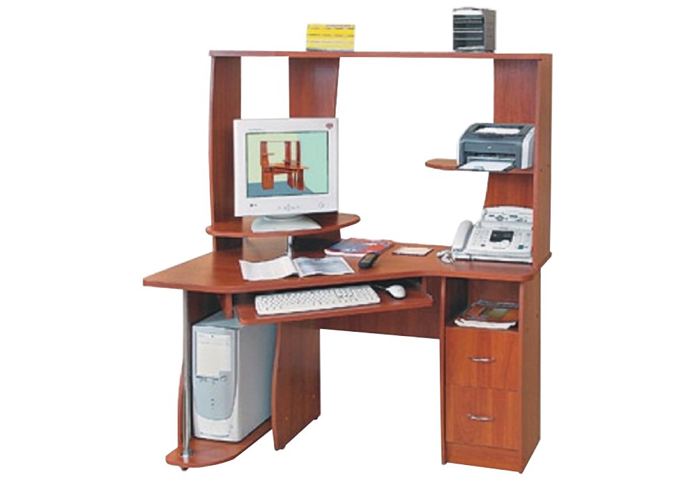  Купити Комп'ютерні столи Кутовий комп'ютерний стіл "Ундіна" Ніка-Меблі