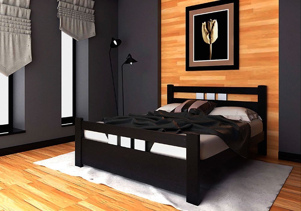  Купити Дерев'яні ліжка Ліжко "Геракл" 140x190 Дрімка