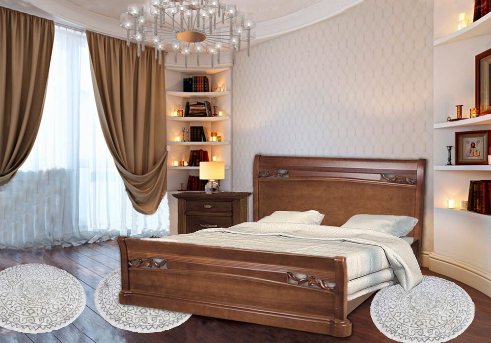  Купить Деревянные кровати Кровать "Шопен" Ambassador