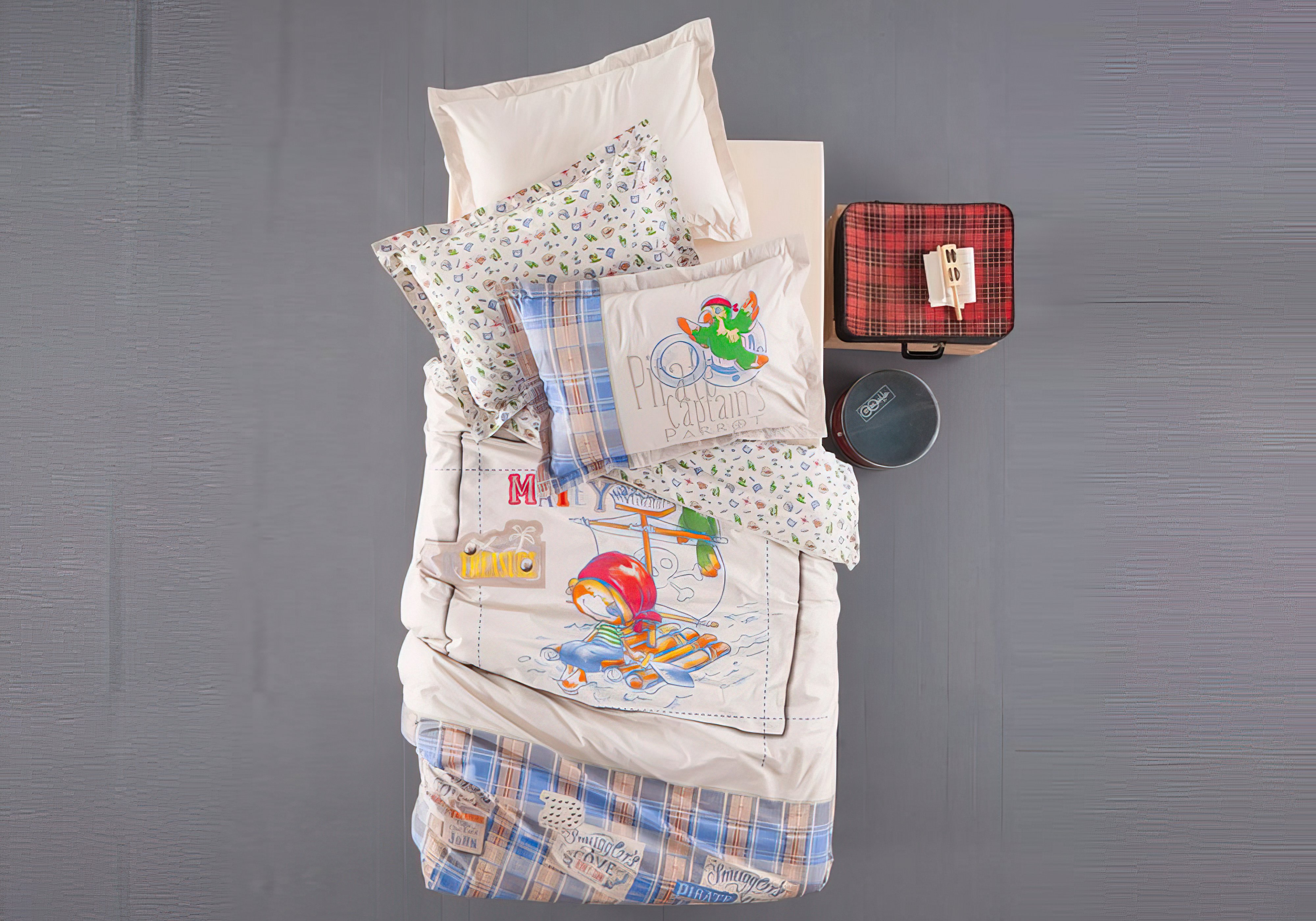 Комплект детского постельного белья Matey Karaca Home, Количество спальных мест Двуспальный