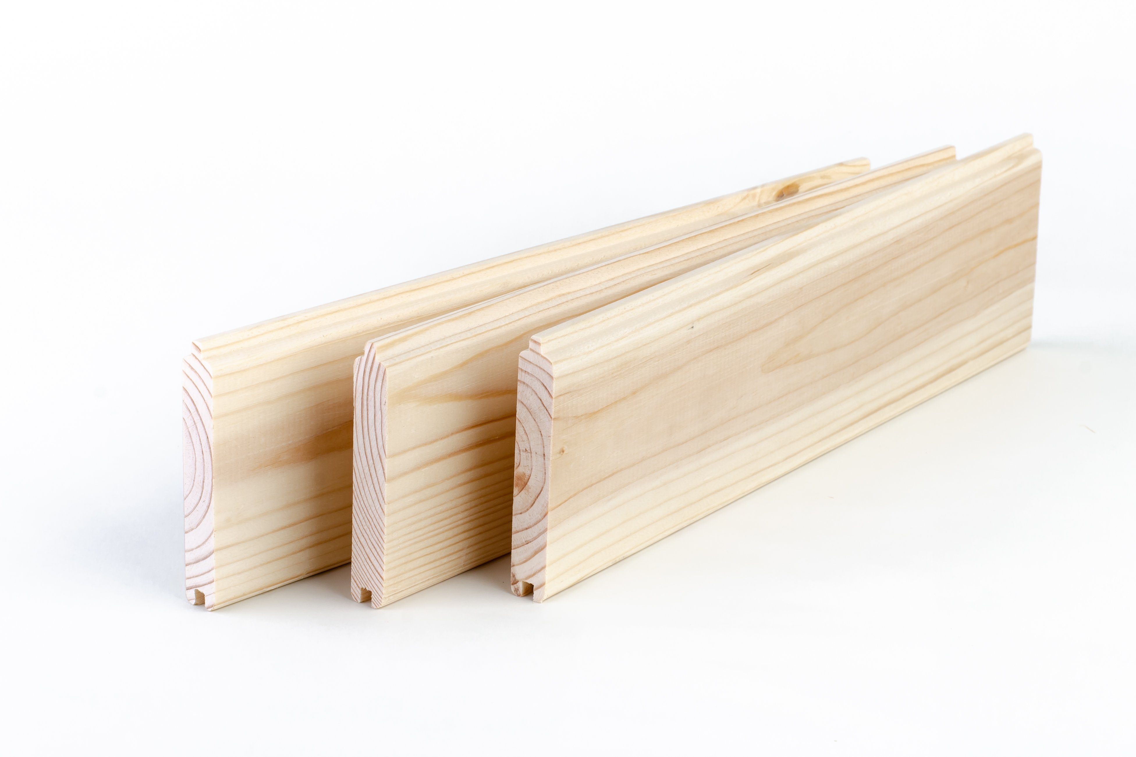  Купить Вагонка Вагонка двухстороняя бесшовная сосна 15х85х2500 Laga