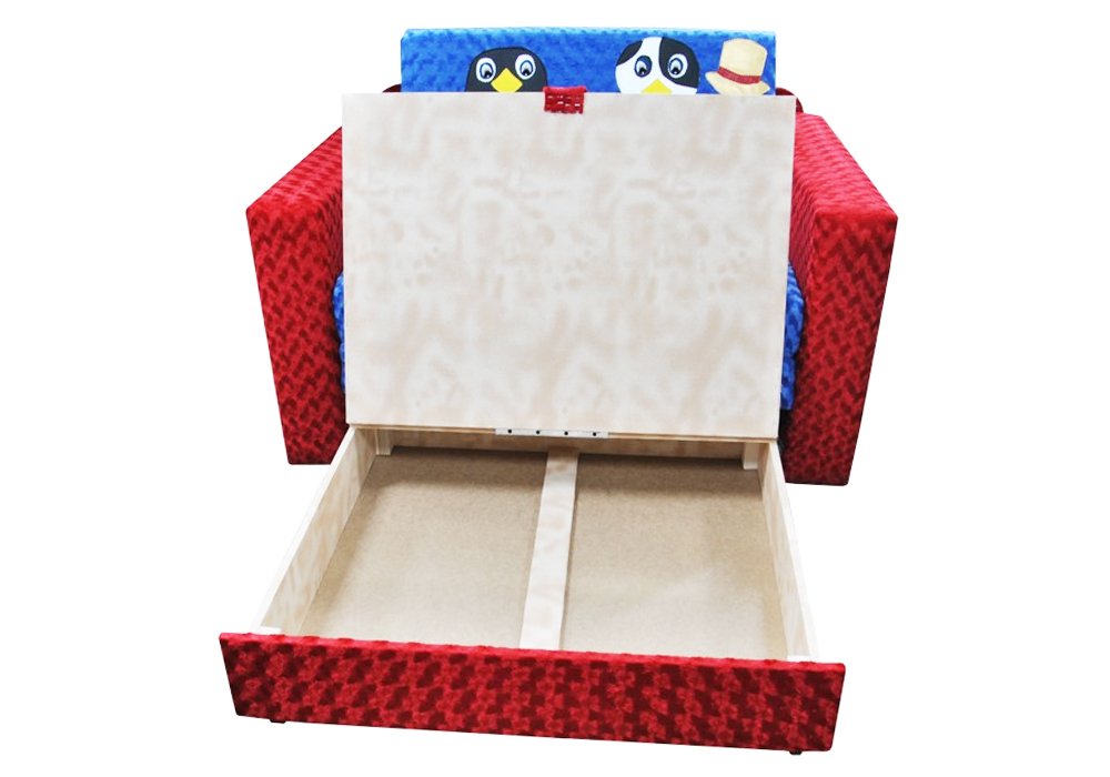  Недорого Дитячі дивани Дитячий диван "Кубик Пингвинчик" Ribeka