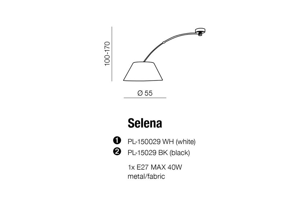  Купити Світильники Світильник "Selena (white) AZ1320" AZzardo 