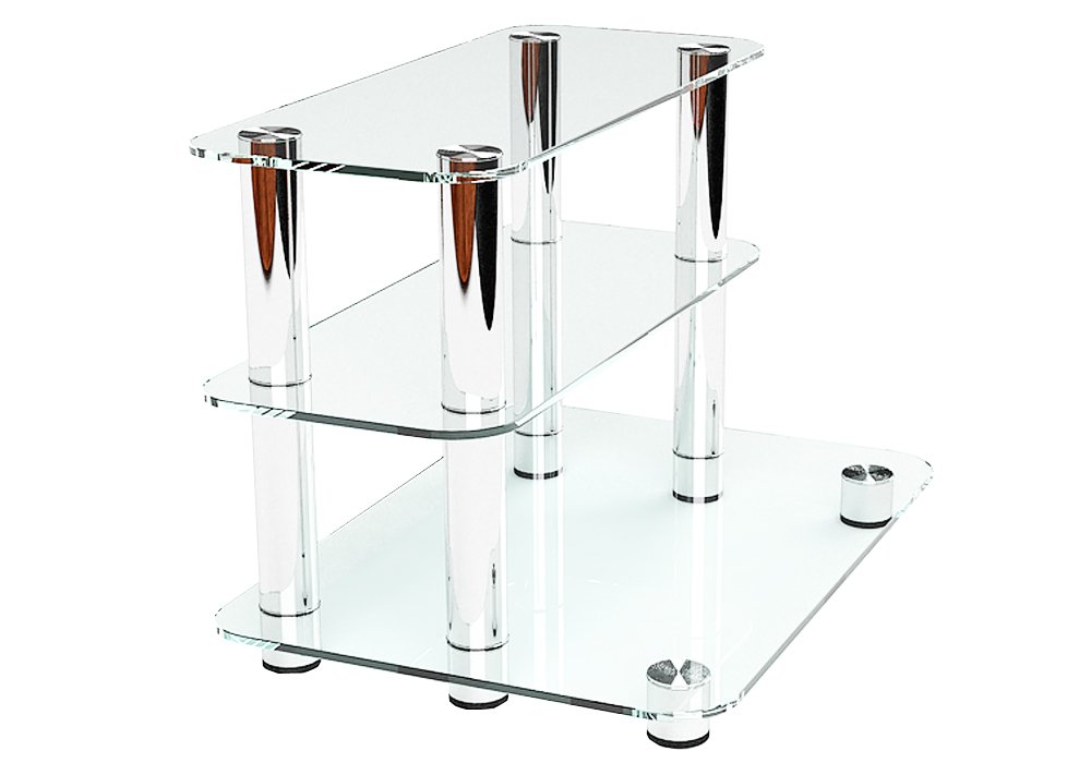  Недорого Тумби під телевізор  Тумба ТВ скляна "Етос 80" Діана 