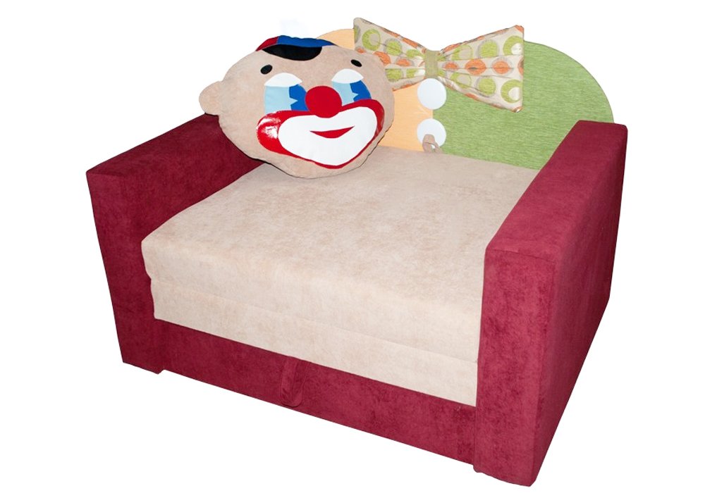  Недорого Дитячі дивани Дитячий диван "Фантазія Клоун" Ribeka