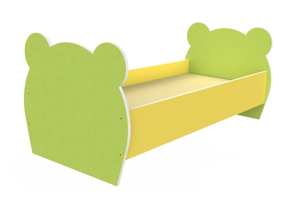 Дитяче ліжко з фігурною спинкою 70 Амик