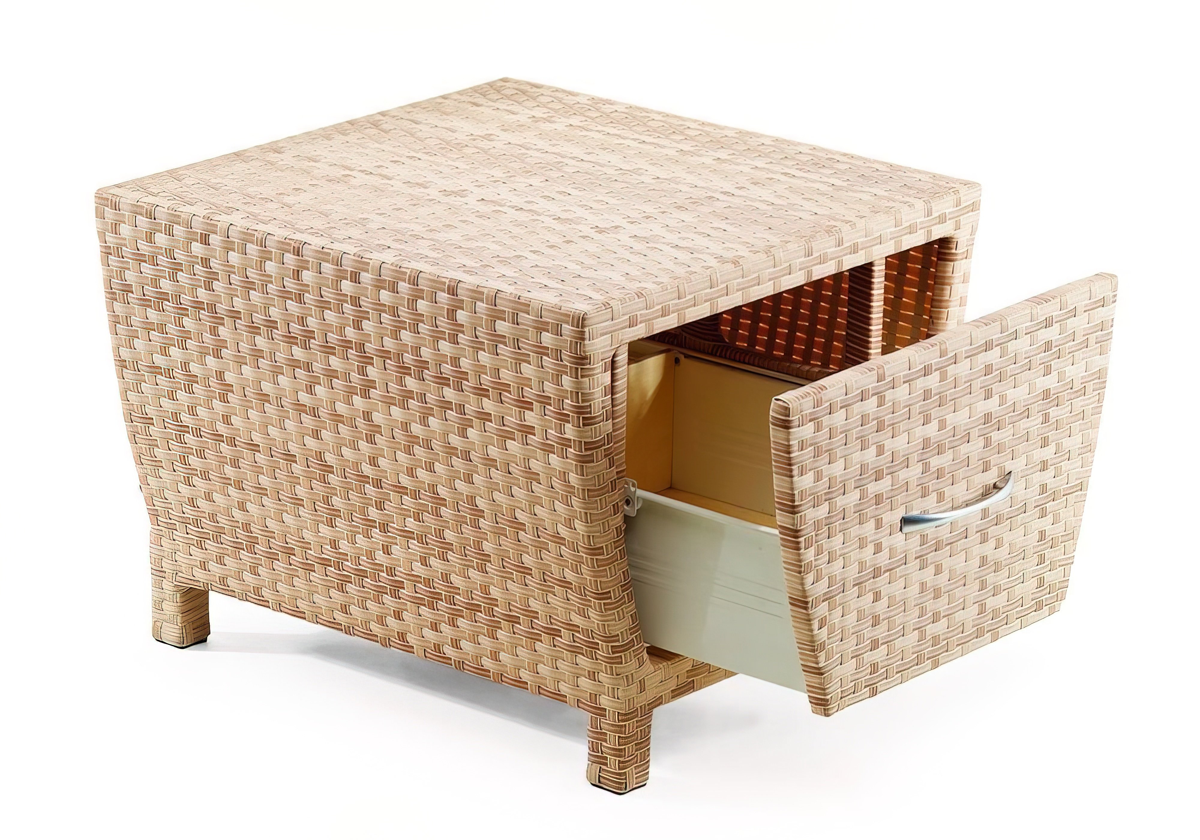  Купить Плетеная мебель из ротанга Стол квадратный с ящиком "Парадиз" Pradex