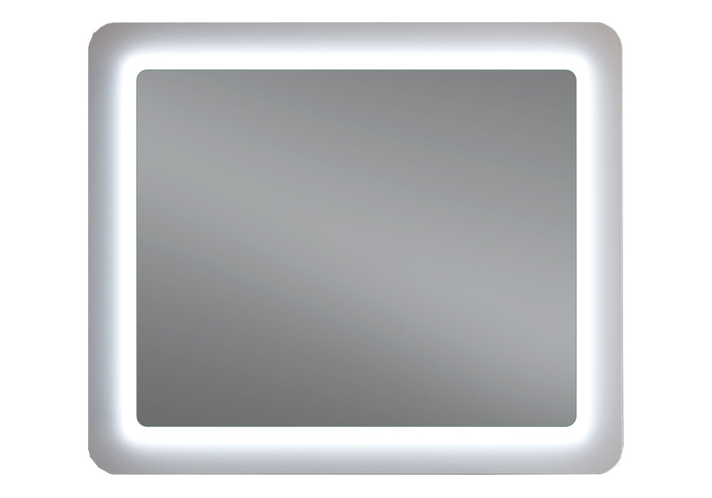 Дзеркало для ванної ULTRA Cosmo White 88 Санверк, Глибина 4см, Висота 83см