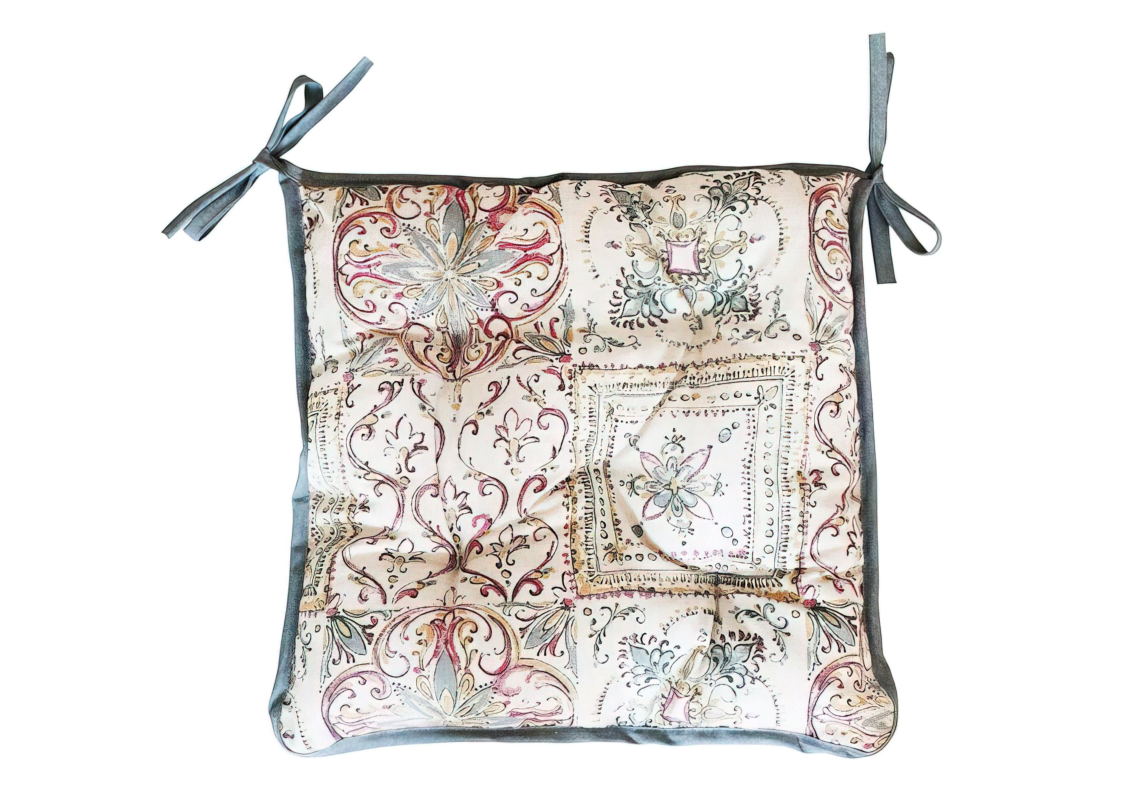 Декоративная подушка на стул Mosaic Прованс, Форма Квадратная