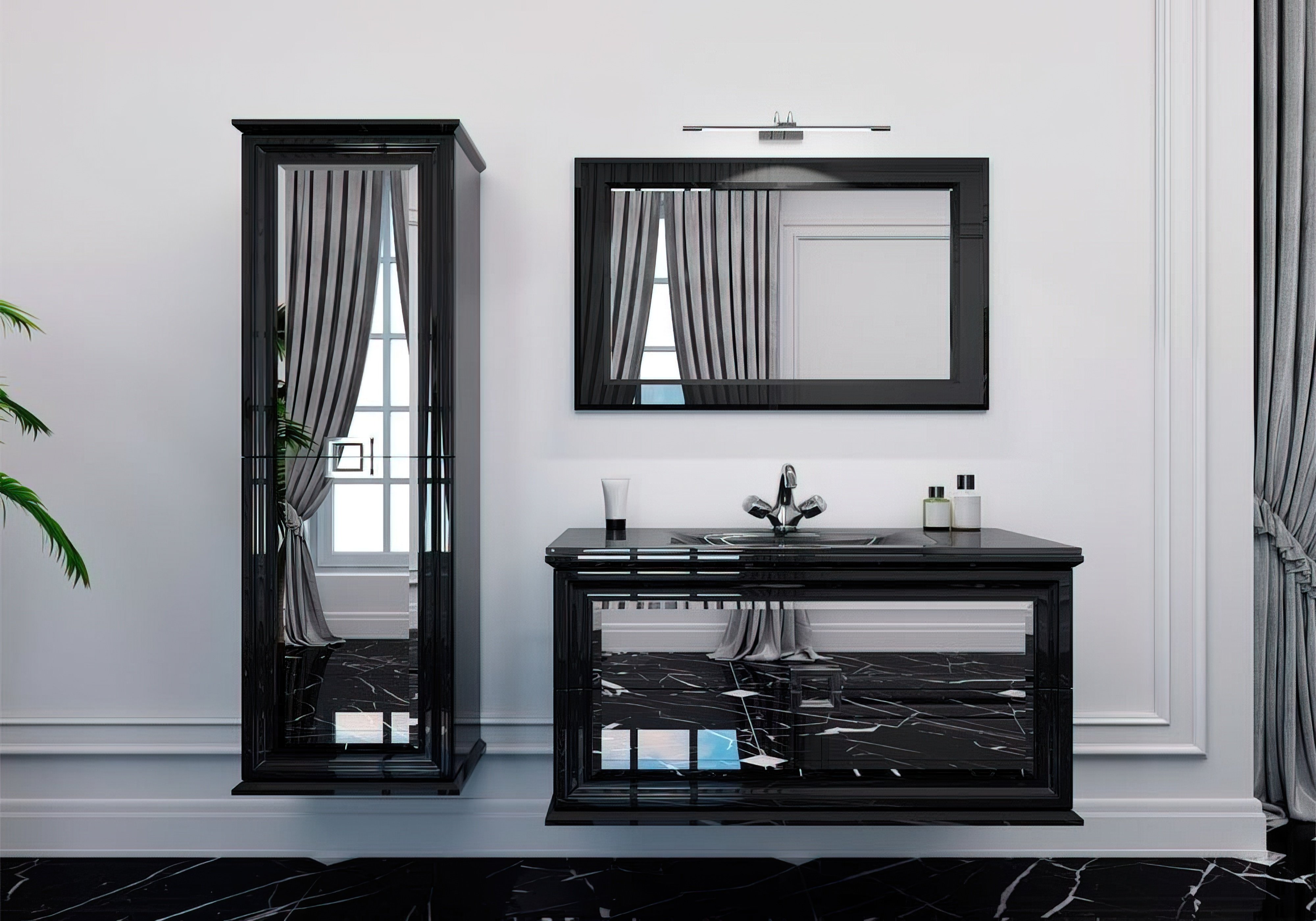  Купить Мебель для ванной комнаты Зеркало для ванной "Amande" Marsan
