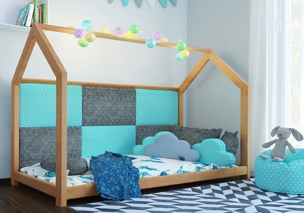  Недорого Детские кровати Детская кровать-домик HD-04 Mobler
