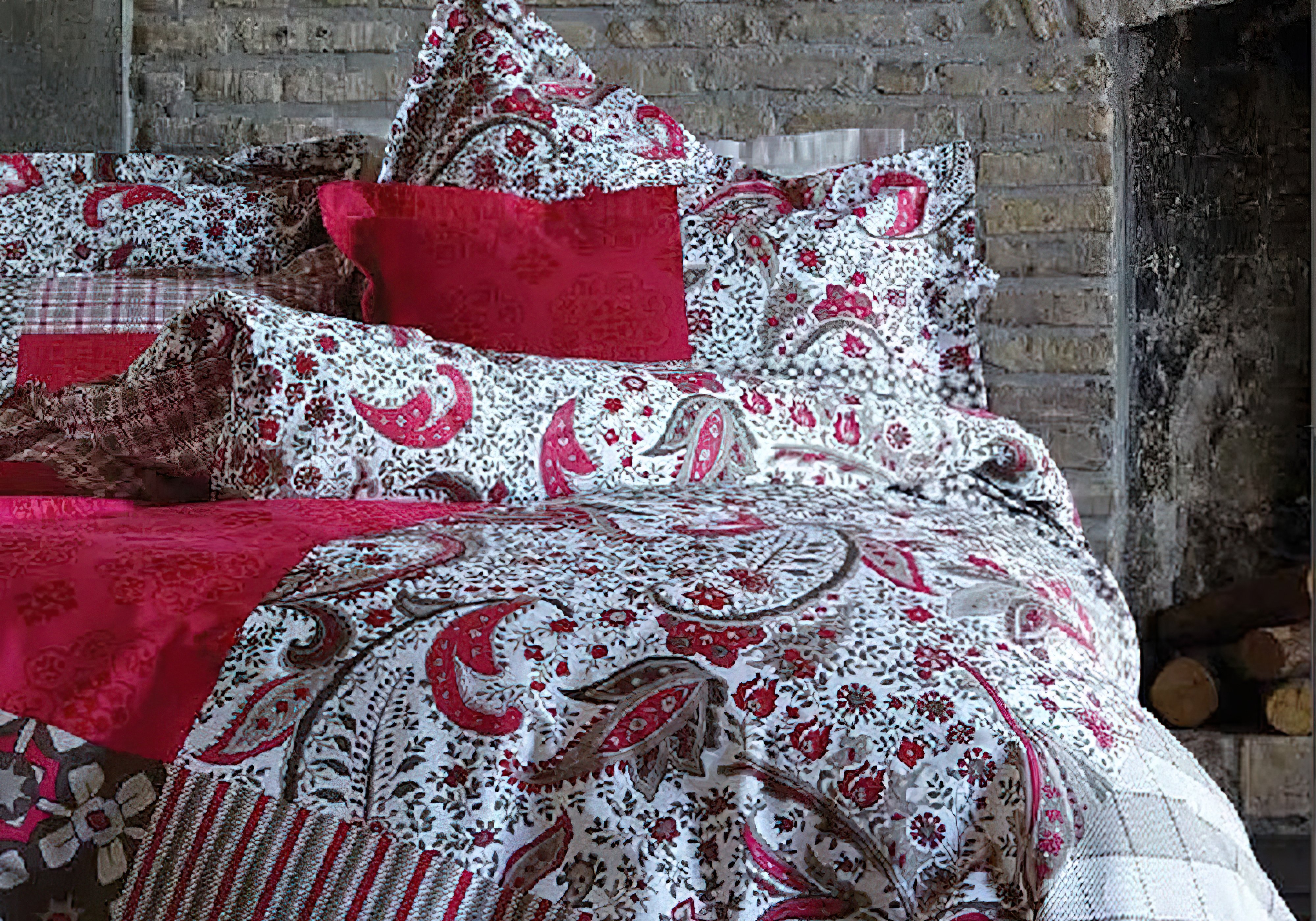 Комплект постельного белья "Vera розовый" Karaca Home