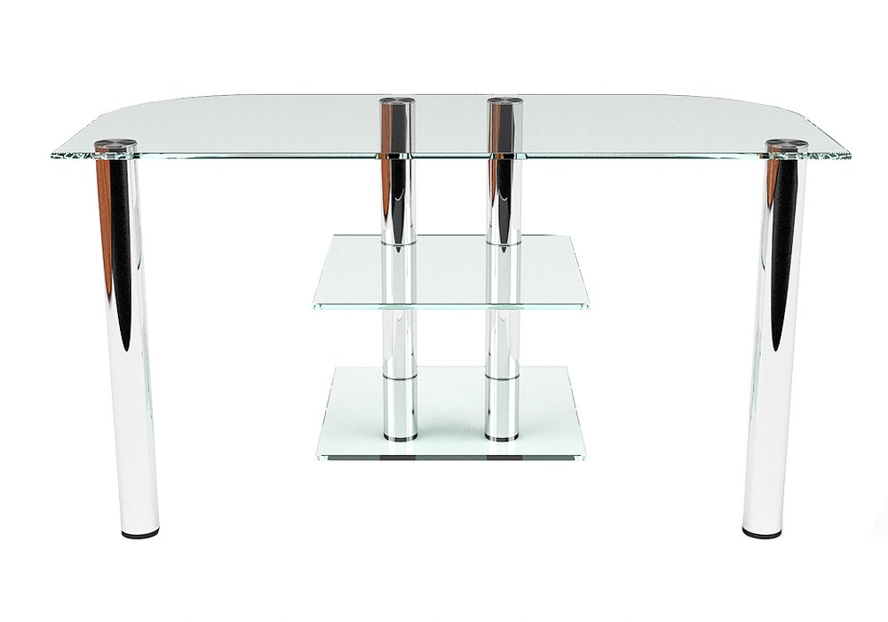 Недорого Тумби під телевізор Тумба ТВ скляна "Нора Максі 85" Діана