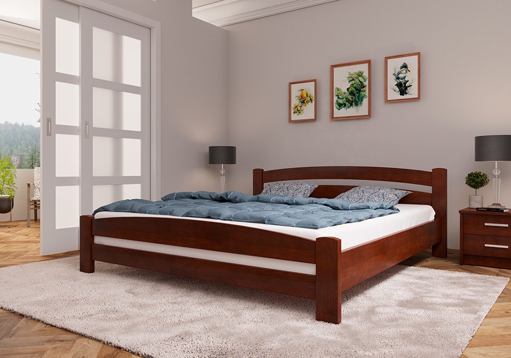  Купити Двоспальні ліжка Ліжко двоспальне "Вільма" 120x190 MiroMark