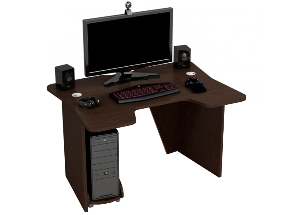 Компютерний стіл Igrok-1 Zeus, Ширина 120см, Глибина 85см, Висота 75см