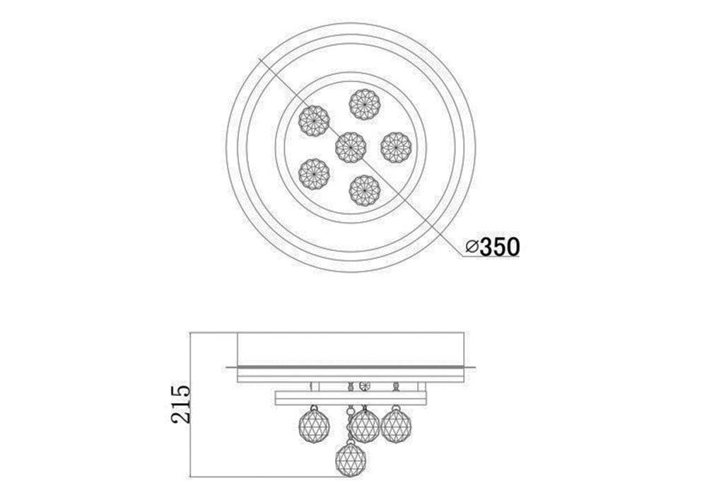  Купити Світильники Світильник "MALAWI B180607-2" Zuma Line 