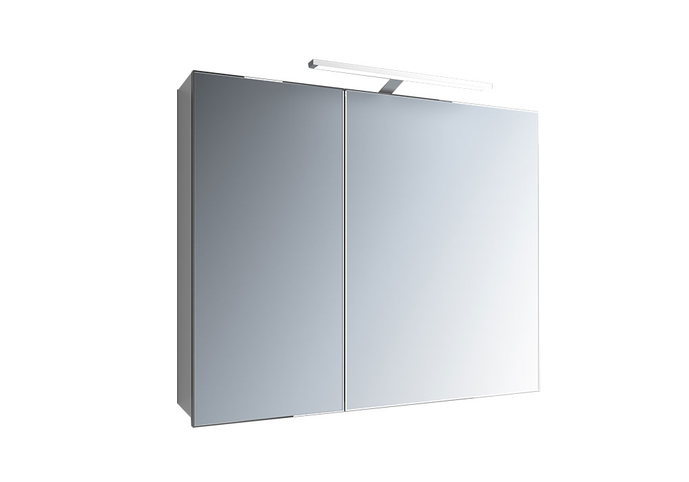 Зеркальный шкаф для ванной Therese-2 700 Marsan, Глубина 15см, Высота 65см