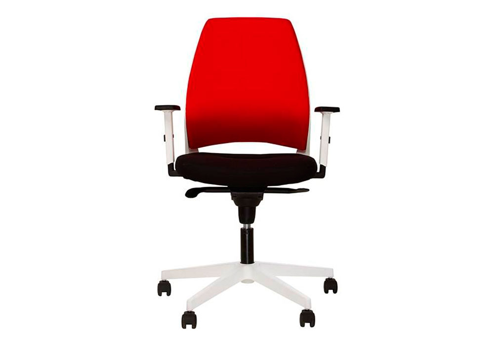 Кресло 4U R 3D белый Новый стиль, Высота 102см, Ширина сиденья 49см