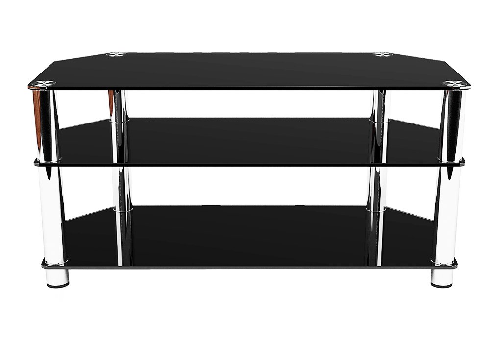  Недорого Тумби під телевізор  Тумба ТВ скляна "Уга" Діана 