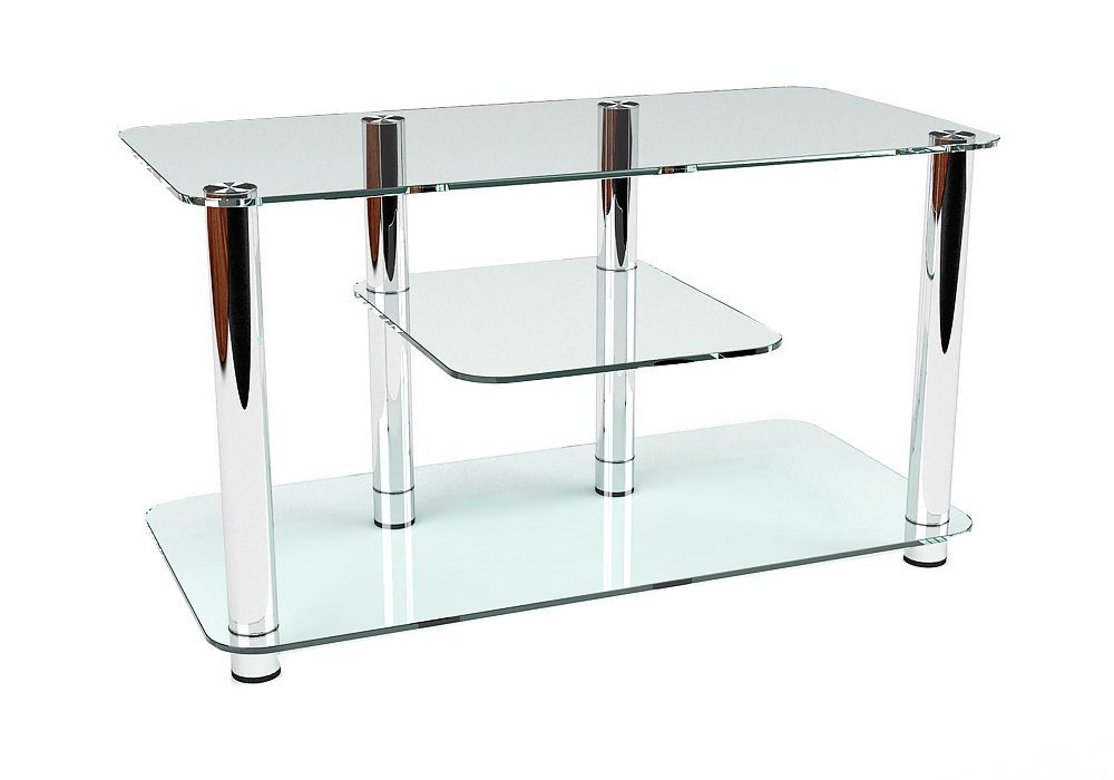 Купити Тумби під телевізор Тумба ТВ скляна "Альба 90" Діана