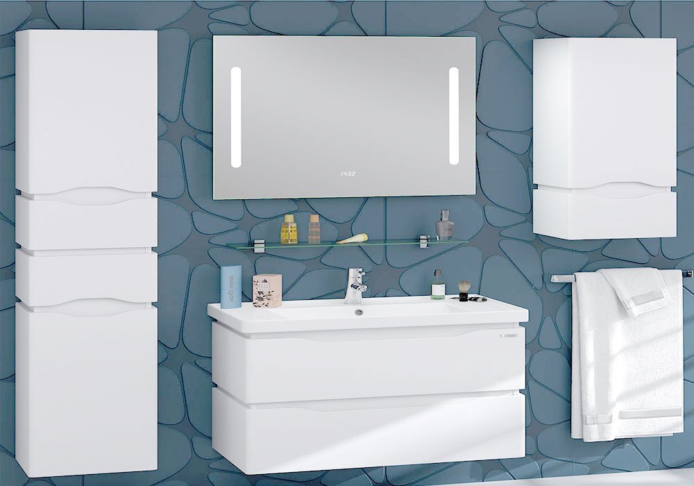  Купить Мебель для ванной комнаты Зеркало для ванной "LAVA Stella 70" Санверк