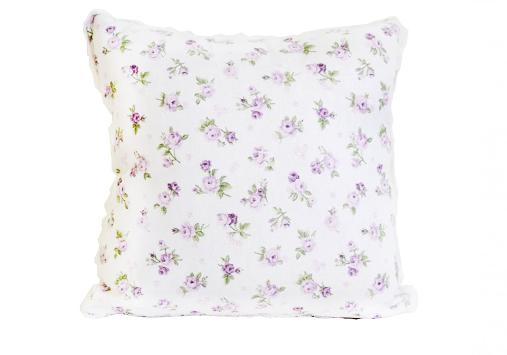 Декоративна бавовняна наволочка "Lilac Rose" Прованс 