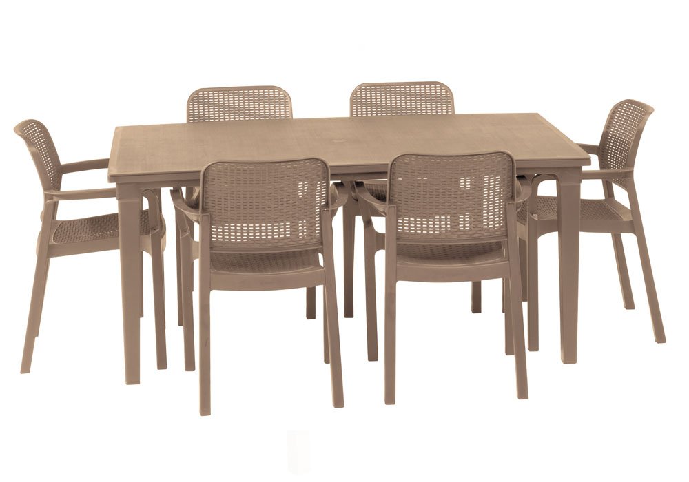  Купити Плетені меблі з ротанга Стілець "Samanna" Time Eco 